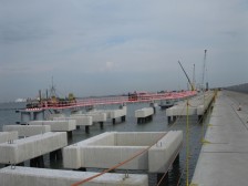 Construction of quay in harbour in Świnoujście according to FIDIC rules